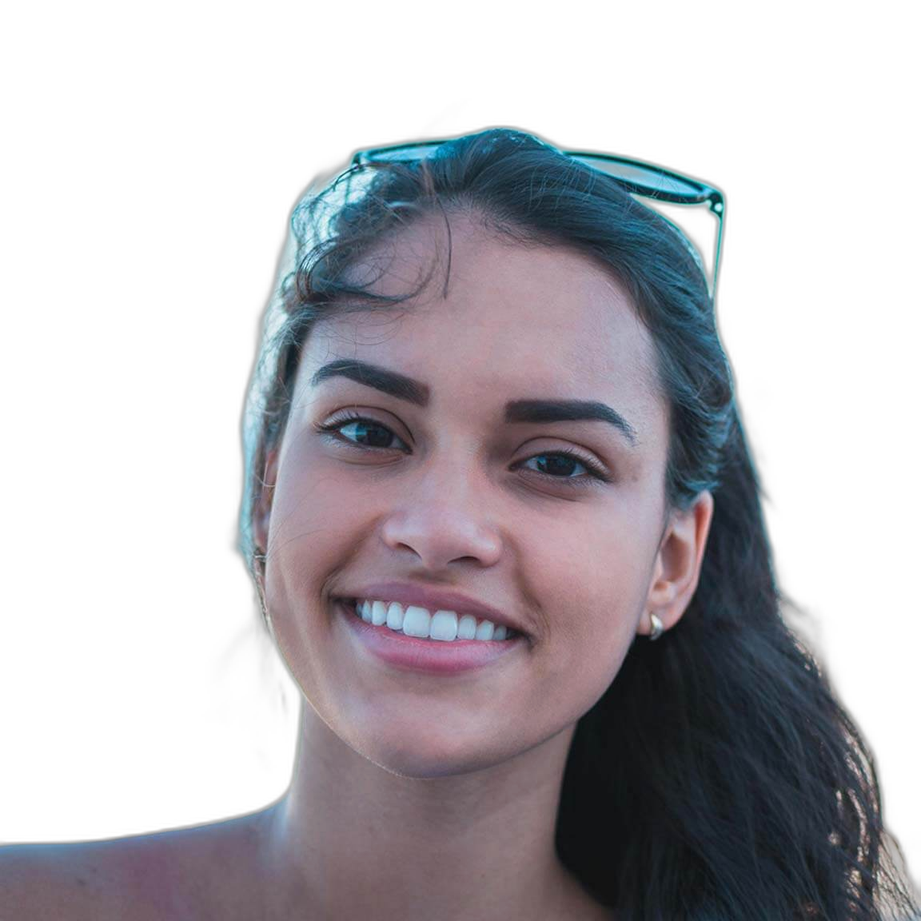 Image with background